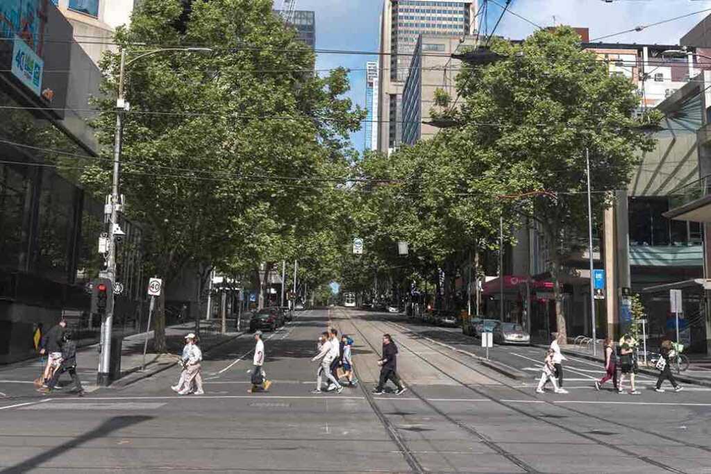 メルボルンのスナップ