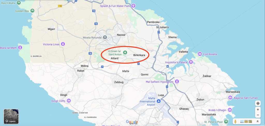 マルタ ワーホリ 家探し