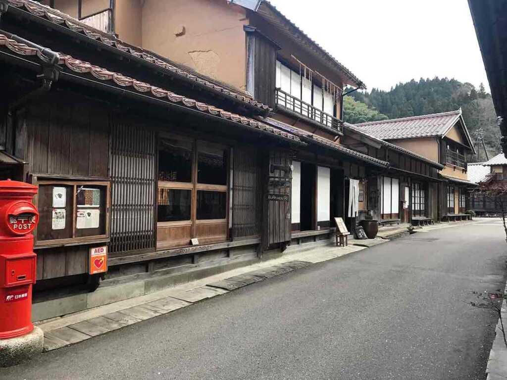 石見銀山の町並み