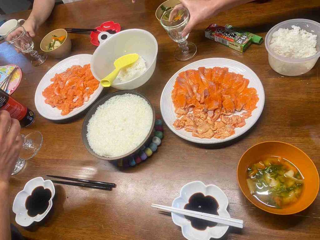 サーモンパーティー